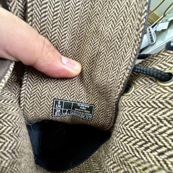 Dr. Martens Aimile Leather Dark Brown Women's Boots Size 7 / UK 5 - Picture 11 of 11